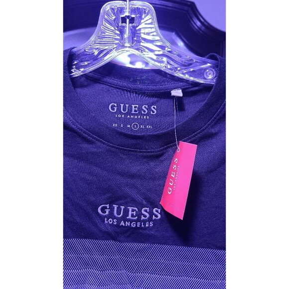 Guess New Men Short Sleeve T Shirt Size L - Picture 2 of 3